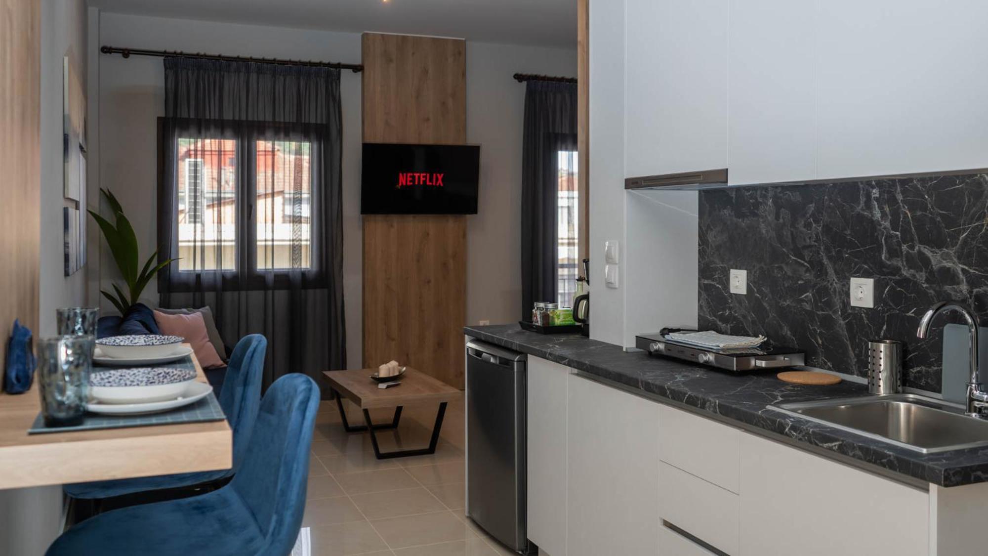 Oriente Suite Apartment Kalampáka Buitenkant foto